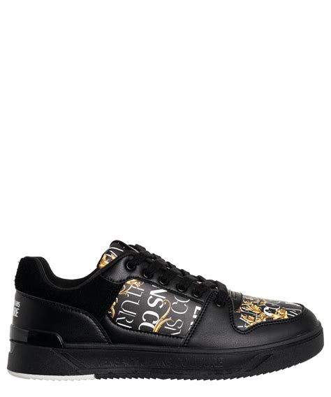 versace jeans couture logo graphic leather sneakers|Versace Jeans Couture vintage.